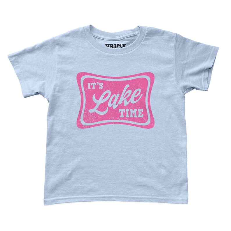 Det är sjötid babytröja, retro sjöskjorta, söt sommarmörtröja, vintage Y2K-grafik babytröja, sjödagsoutfit present till henne Light Blue