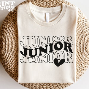 Junior SVG File Instant Download, Junior Cut File for Cricut, Junior Life svg, Junior svg, Junior Shirt SVG