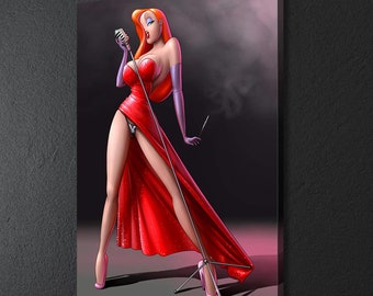 Jessica Rabbit Dress - Etsy Australia