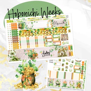Marzenia o koniczynie marcowej – osobisty planer Hobonichi Weeks