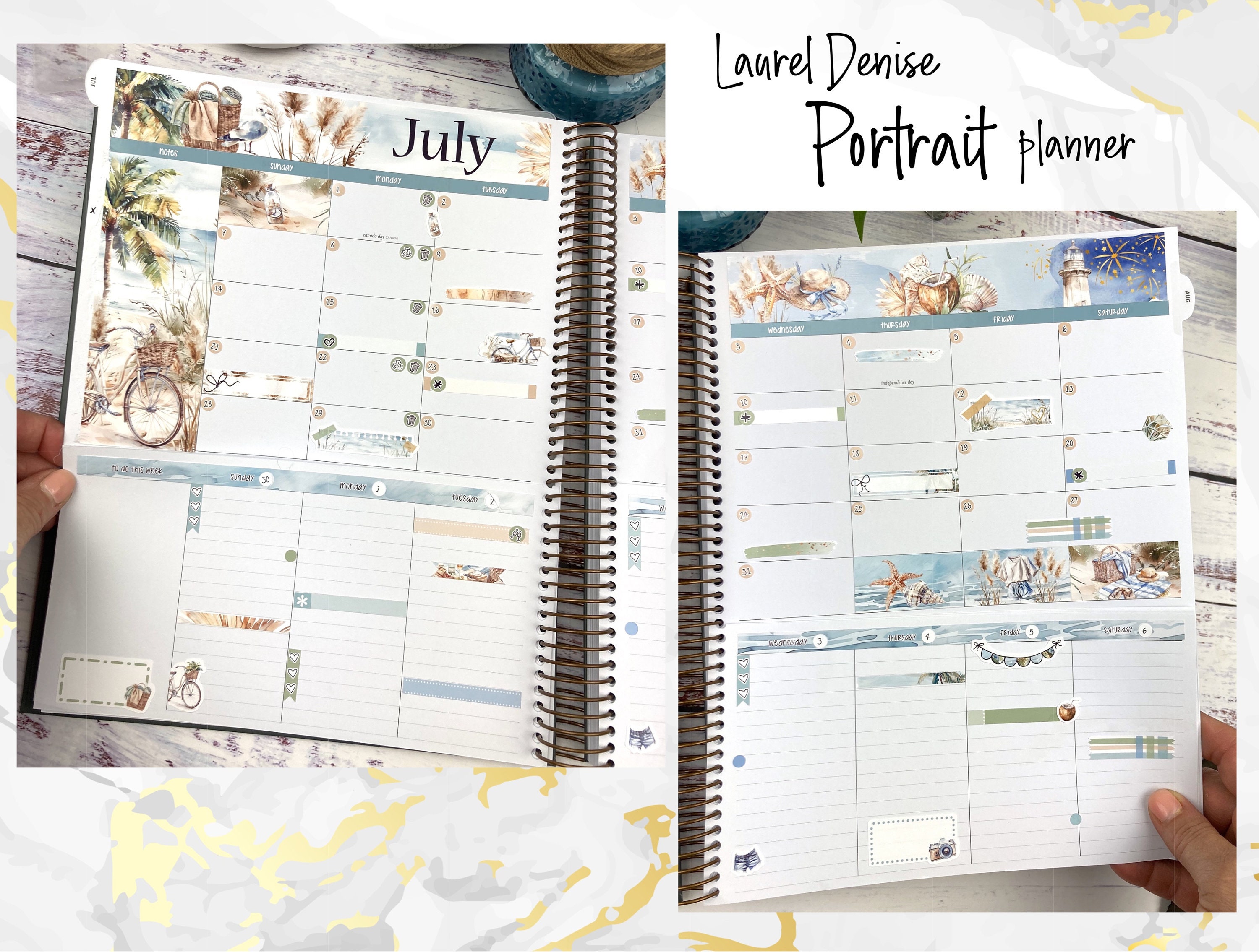 Laurel Denise Decorative Planner Stickers