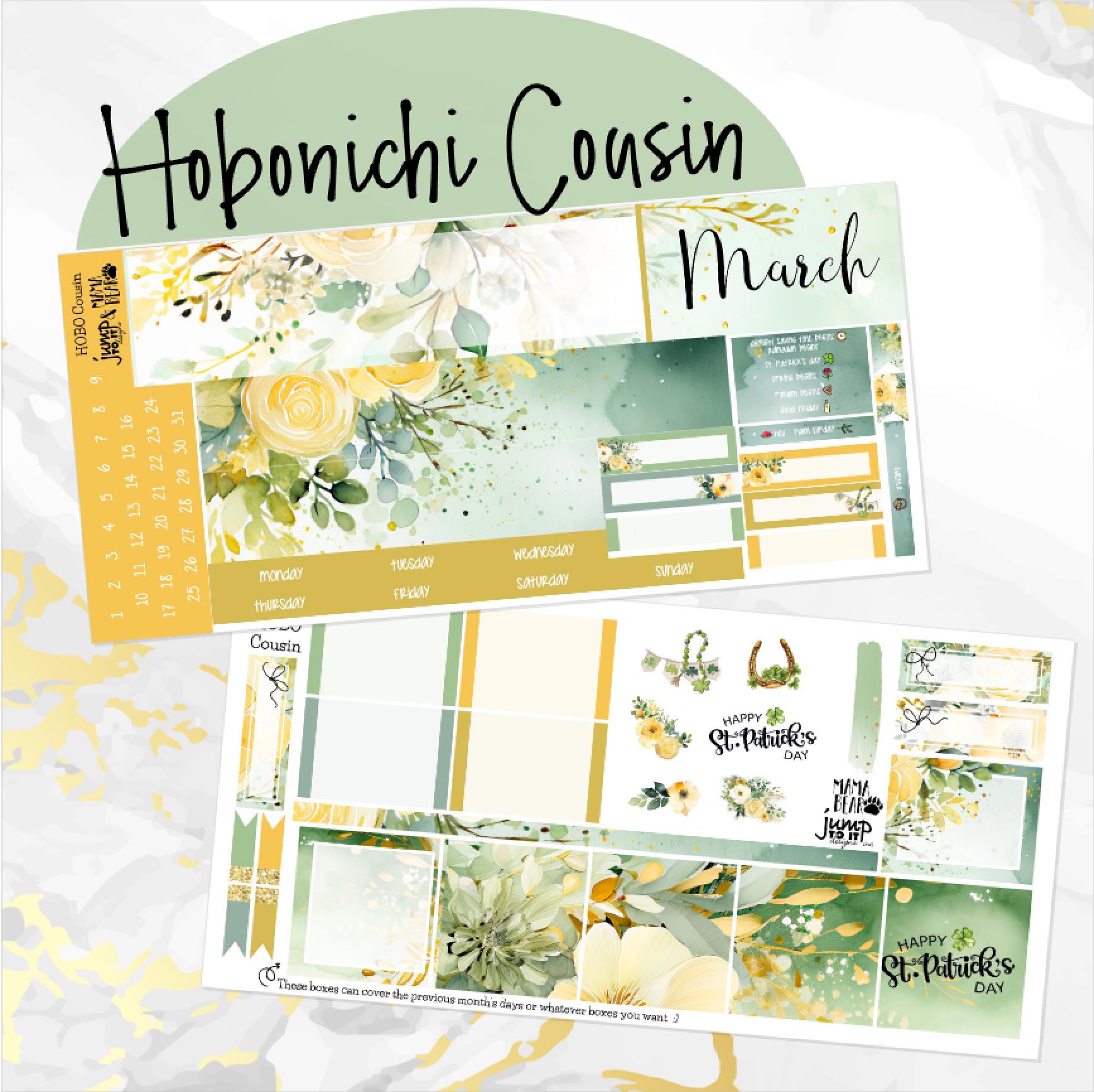 March Dreamy Floral Hobonichi Cousin A5 Monthly - Etsy