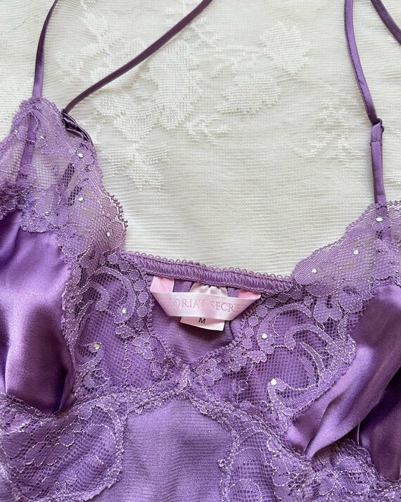 Victoria’s Secret sultry night slip in orchid pur… - image 7