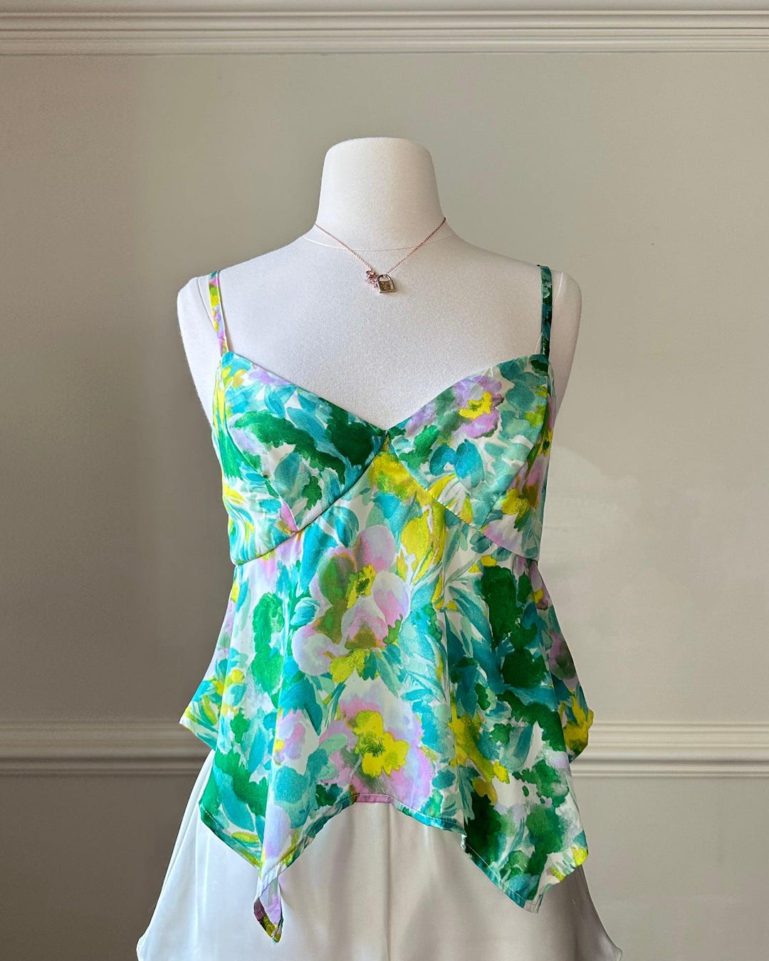 Flowral Top Vibrant Top Featuring Water Color Flower Garden Prints - Etsy