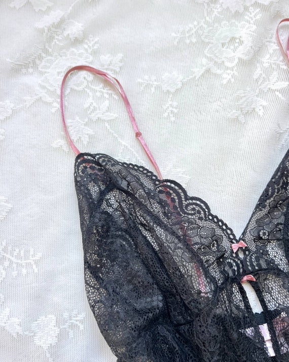 Victoria's Secret Sheer Floral Lace Camisole - image 2