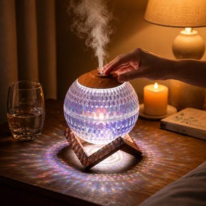 diffusore di oli essenziali illuminato