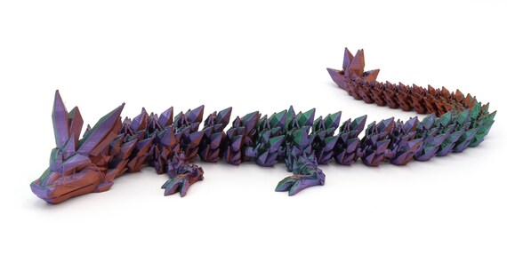 SINSEN Uovo Di Drago Stampato 3D Con Drago Snodato All'Interno – Giocattolo In PLA, 29 Cm (drago), Decorazione Misteriosa Per Casa E Ufficio - 2
