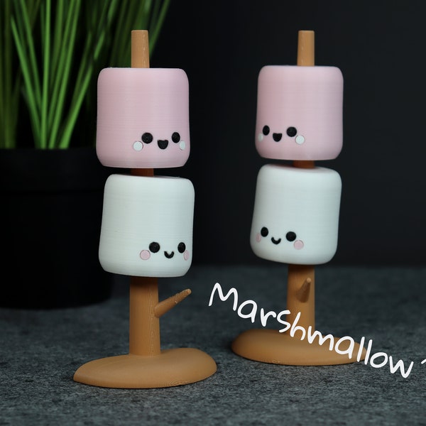 Kawaii Marshmallow - 3D Druck - Deko