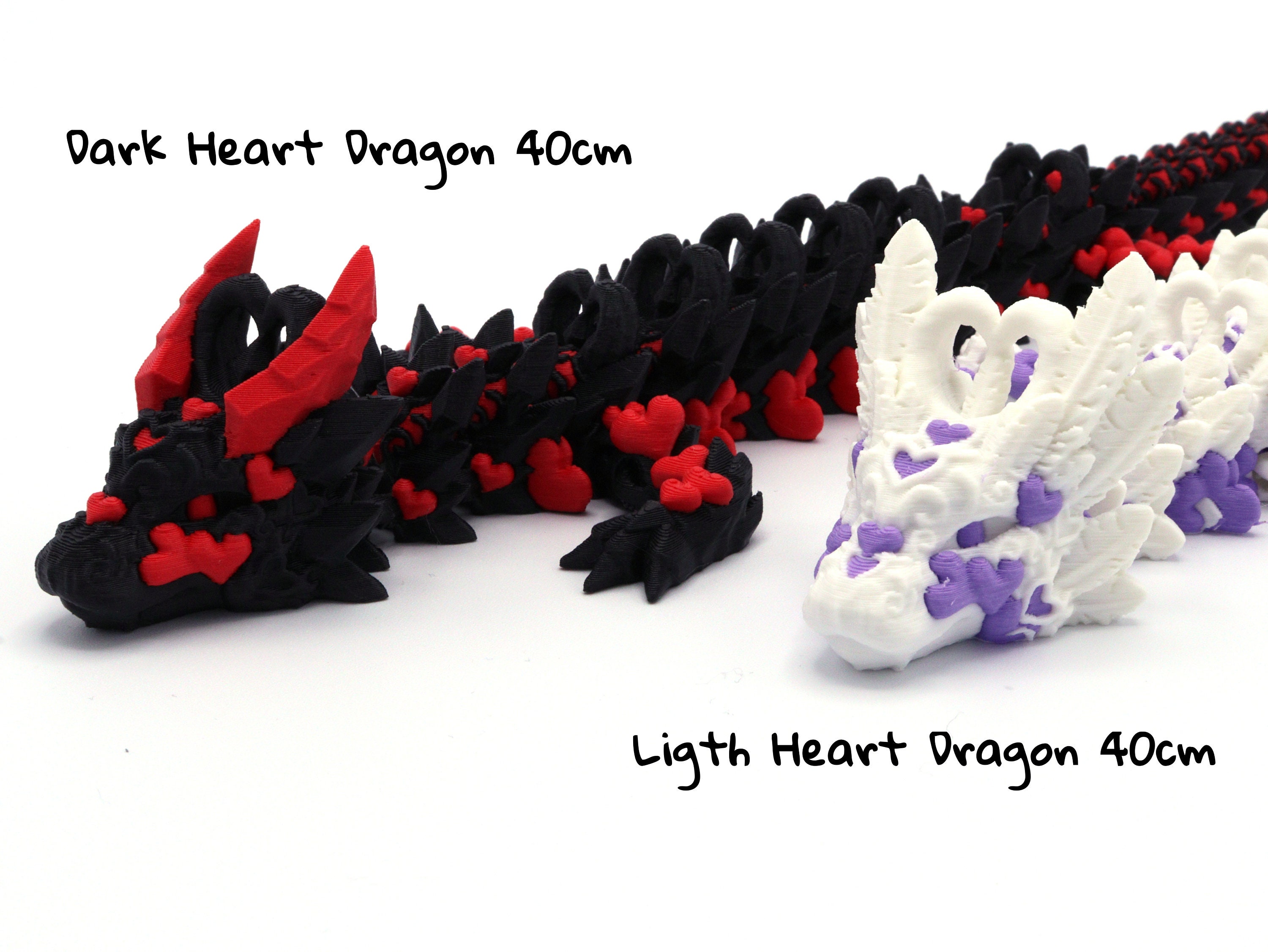  Heart Dragon ドラゴン 新品 タグ付き Heart Dragon - Heart Dragon Perfect for Valentine's Day in 3
