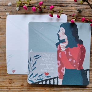 Postal "Sol y sombra" de Lisa Sanders