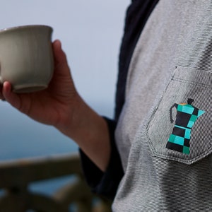 2 Bügelbilder &quot;Bialetti Modular&quot; in groß und klein by Lisa Sanders