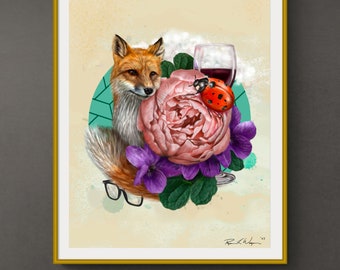 Foxy Lady | Art Print