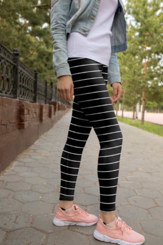 Lavender Millie Thin Striped Black 