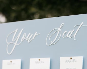 Custom Acrylic Letters, Laser Cut Words, DIY Wedding Signage