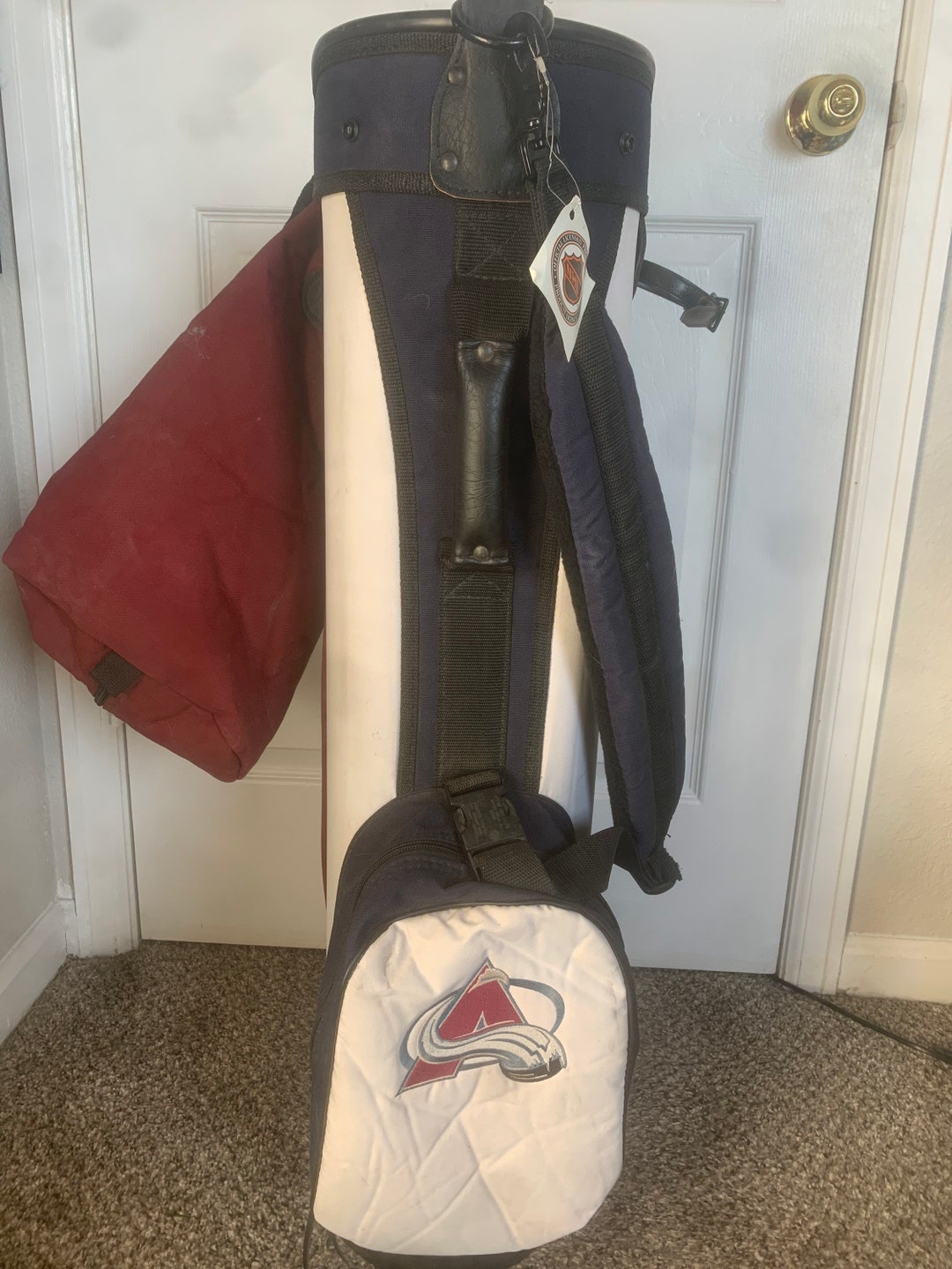 Colorado Avalanche Golf Bag Etsy