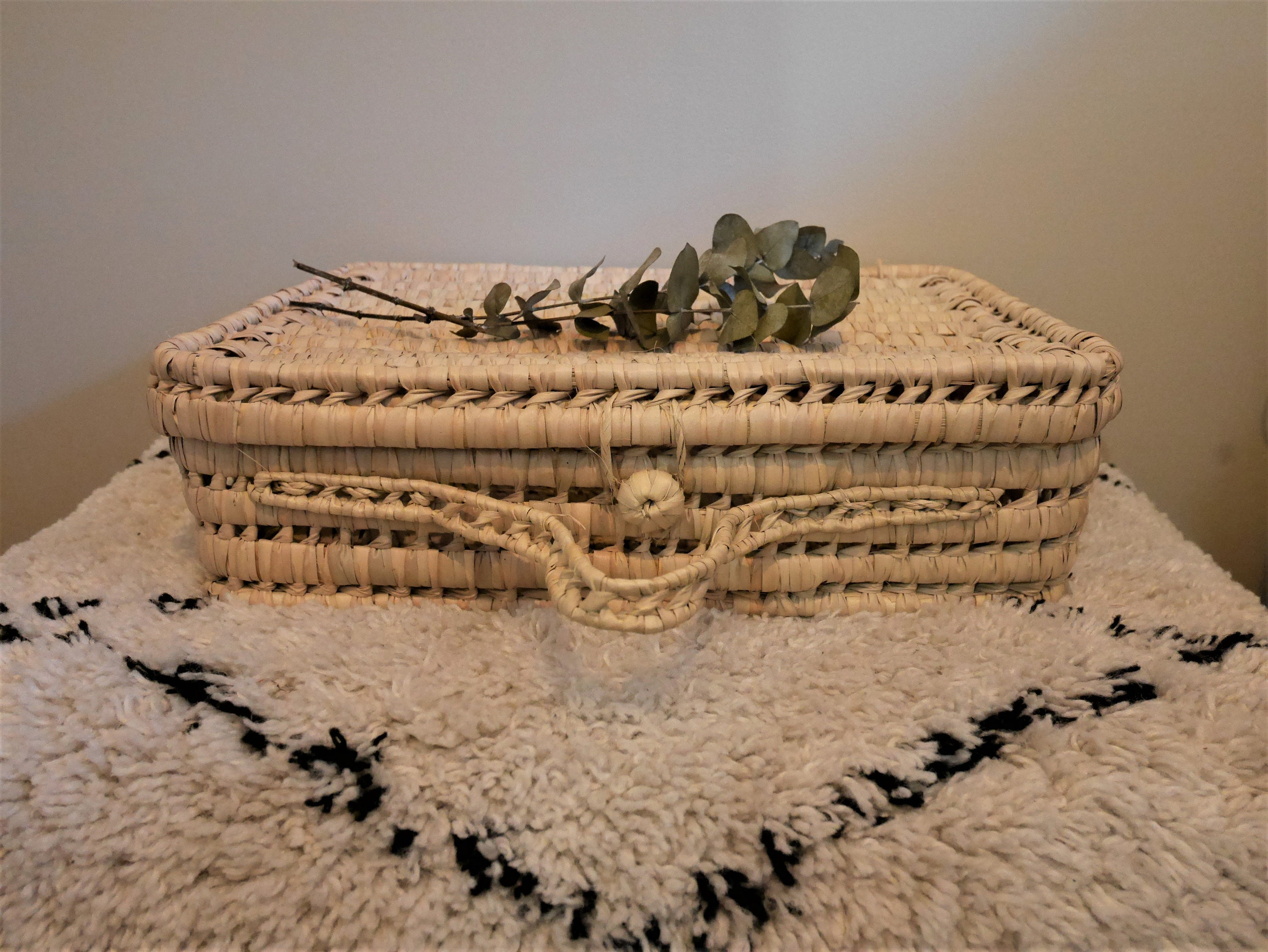 Valise en Rotin Artisanale