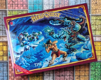 HeroQuest- Frozen Horror - Reproduction/Replacement - BOX ONLY