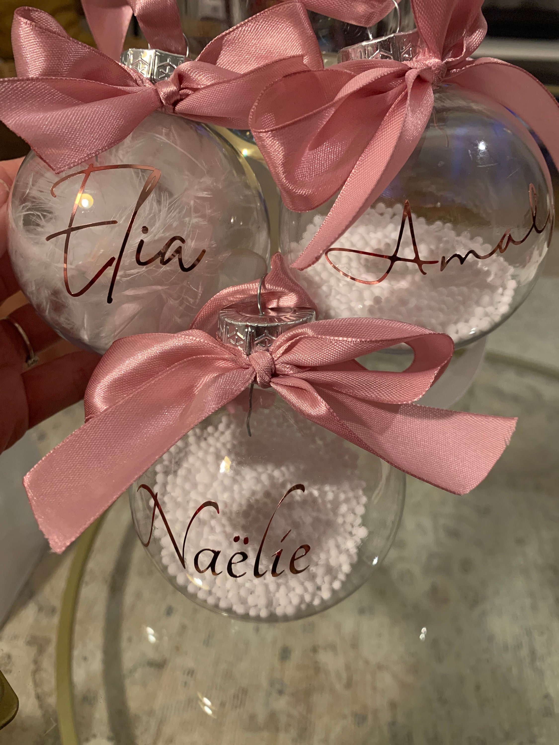 Boule de Noël Personnalisée