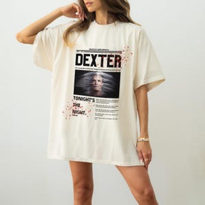 Dexter Shirt, Dexter Tv Series Shirt,  Dexter tv show, Michael C.Hall, dexter gift, dexter morgan, thriller lover gift