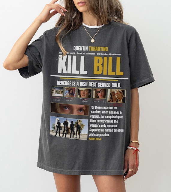 オフィシャル \" KILL BILL \" ムービー Tシャツ KILL BILL キルビル Tシャツ ムービーTシャツ オフィシャル