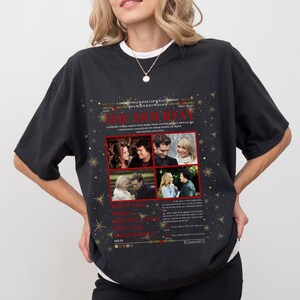 The Holiday Shirt, Jude Law, Christmas Prints, Christmas Decor, Holiday movies Party, Gift for Her, Gift for Him, Romance Xmas Movies gift