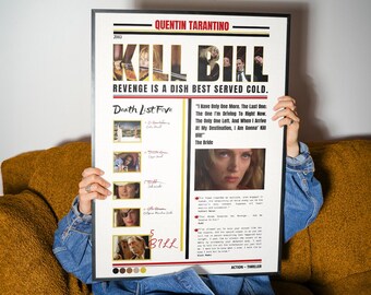キル・ビル 映画ポスター v2 - Etsy 日本