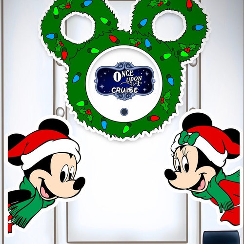 Disney Cruise Holiday Package Digitally Painted Very Merry - Etsy