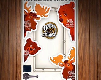 Disney Wonder Cruise Disney Alaska Cruise Brother Bear Inspired Characters For Alaskan Disney Cruise Line Stateroom, Disney Cruise Magnet