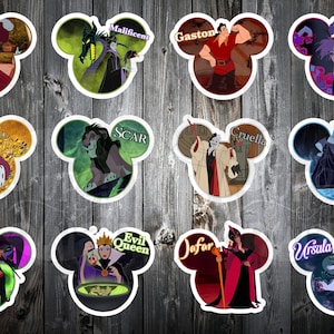 DCL Disney Cruise Line Personalized Villains Halloween Character Magnets - Decorate Your DCL Stateroom Door or Fish Extenders! Cruise Magnet