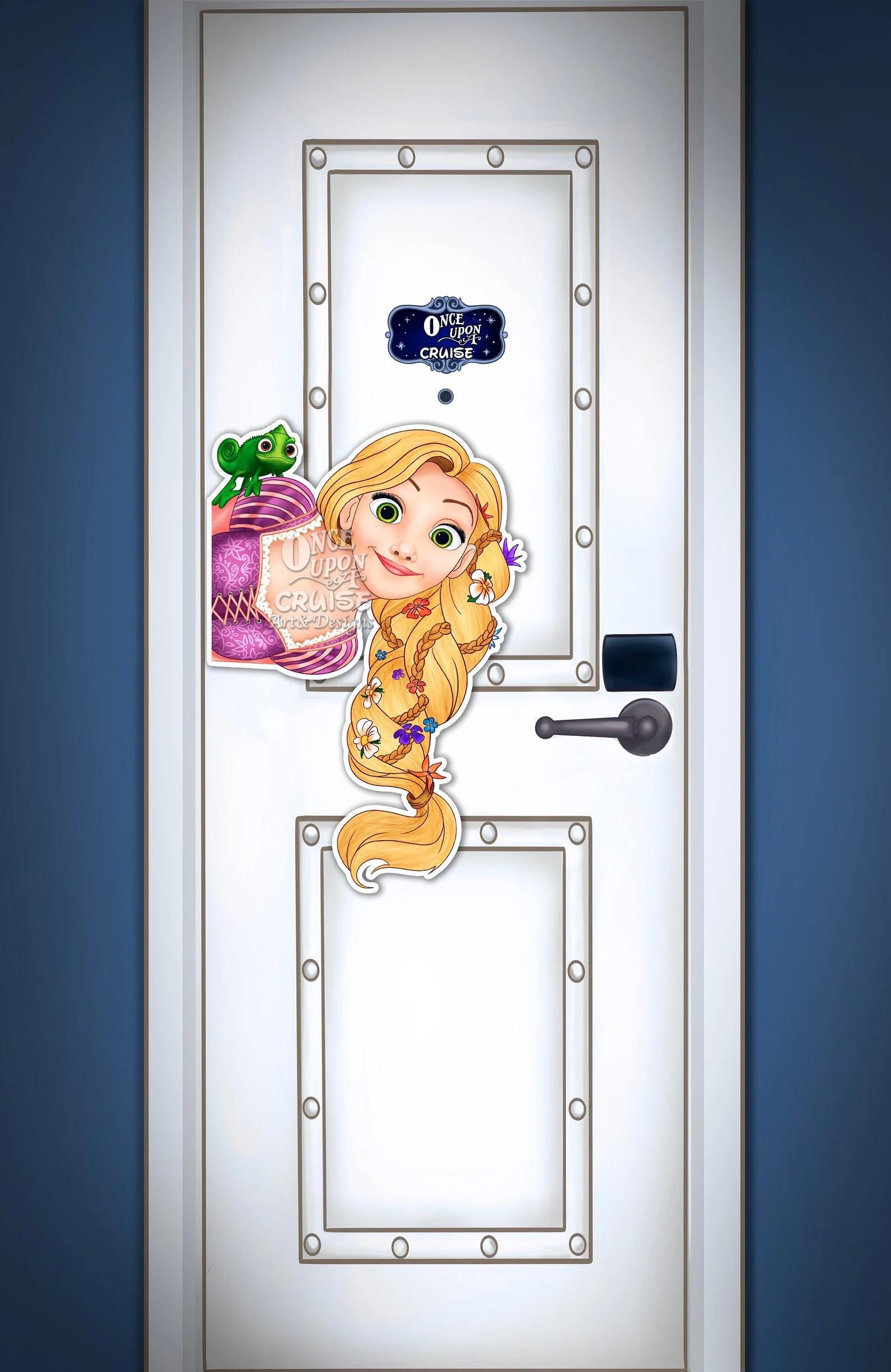 Disney Wish Cruise Inspired EXTRA Large and Large Digitally Painted