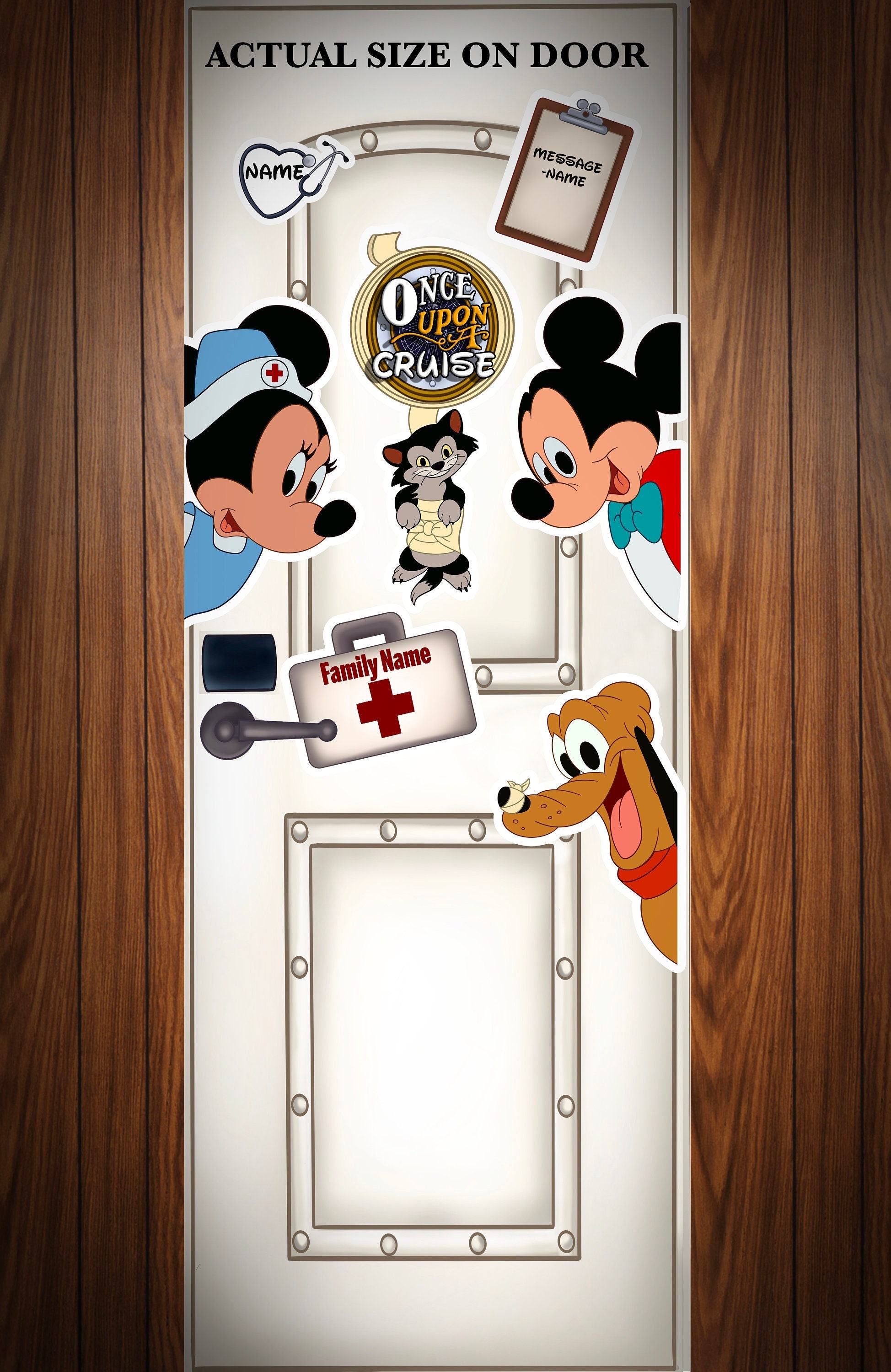 disney-cruise-package-large-digitally-painted-classic-nurse-minnie-inspired-art-disney-magnet-for-decorating-your-stateroom-door-etsy