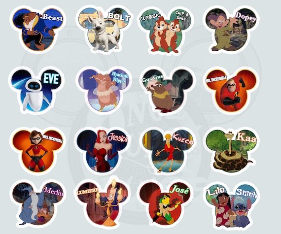 Disney Characters Personalized Cruise Door Magnet - Portugal