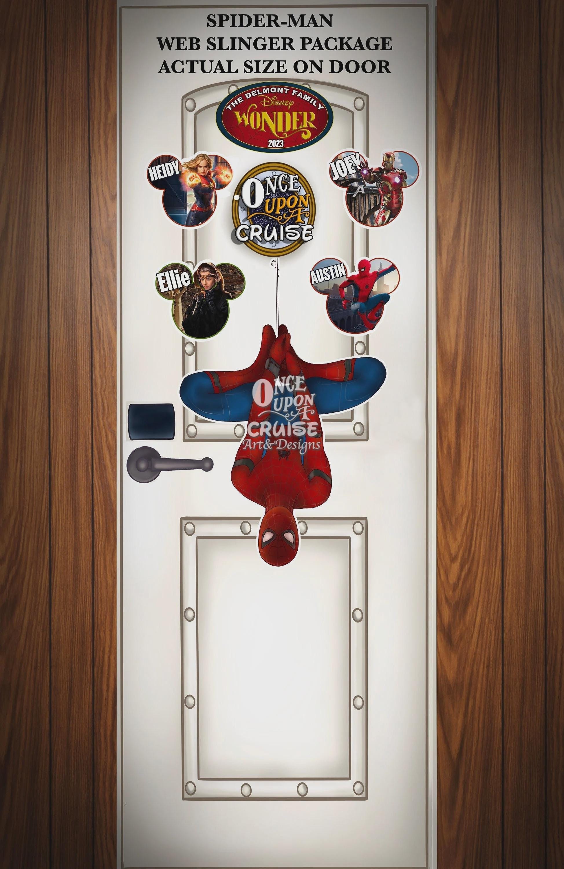 Marvel Day at Sea Disney Cruise Line Spider-man Character Magnet