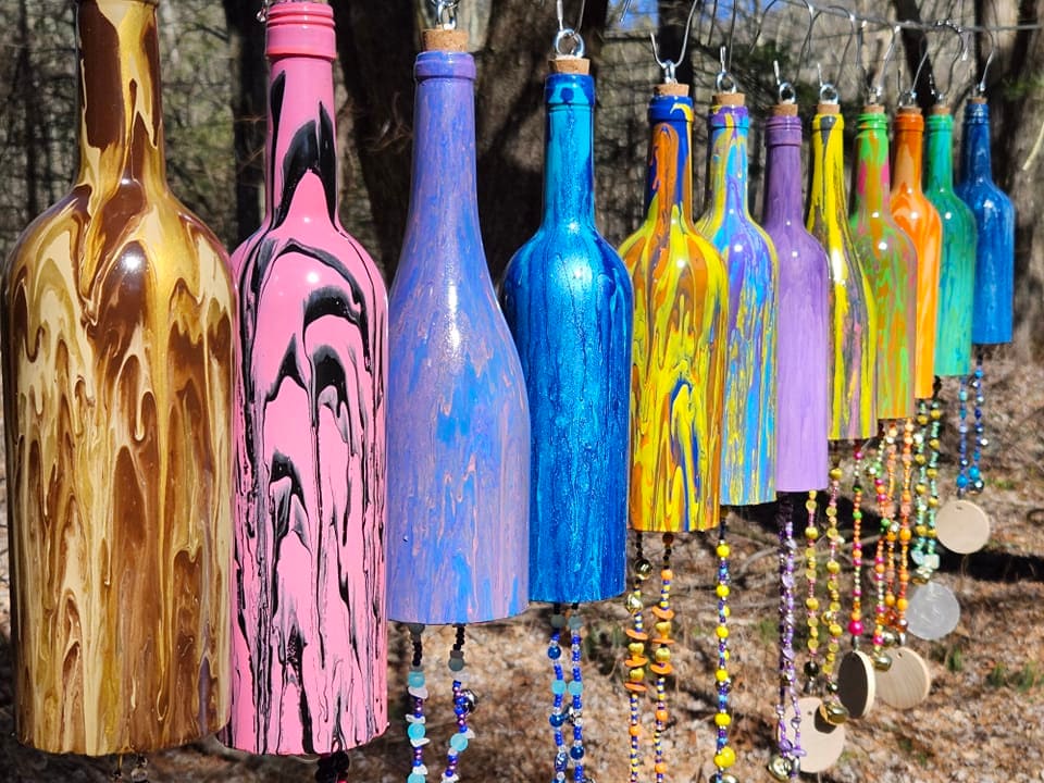 Wine Bottle Wind Chime Kit
