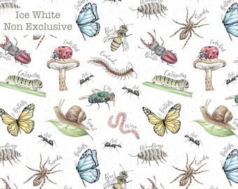 A Bugs Life Minibeast Bug Seamless digital design 6 inch x 6 inch 300dpi
