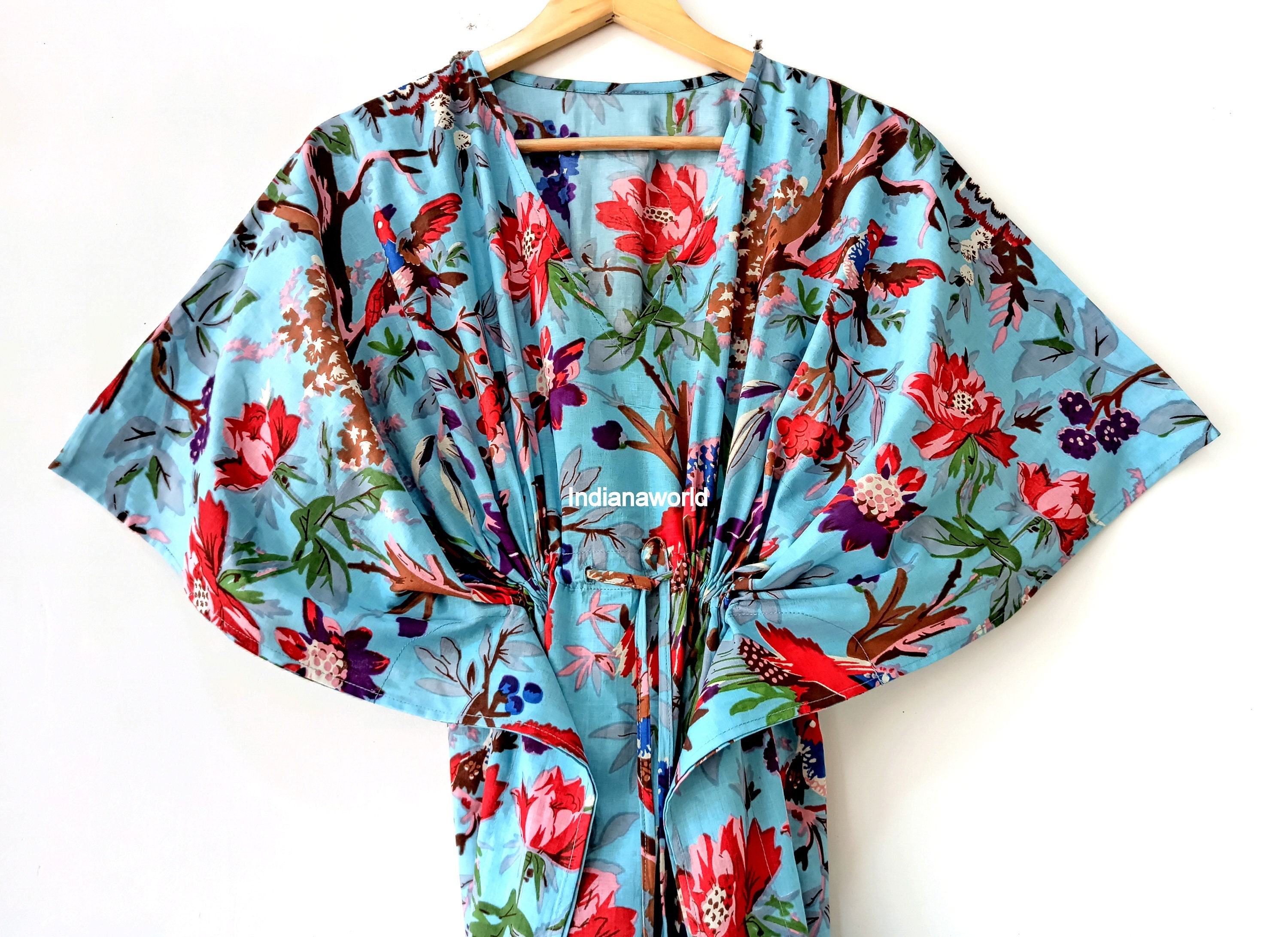 Summer Cotton Kaftan Indian Handmade 