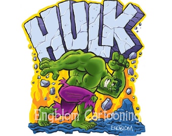 The Hulk - Archival Paper Print