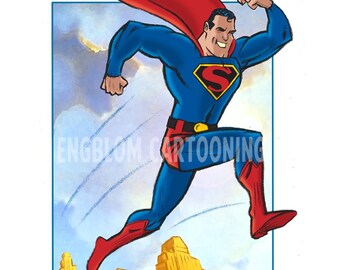 Fleischer Studios SUPERMAN Print