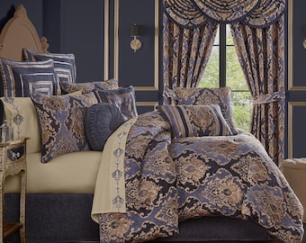 Five Queens Court Woodstock Luxury 3 Dimensional Weave Comforter Set -California King Size