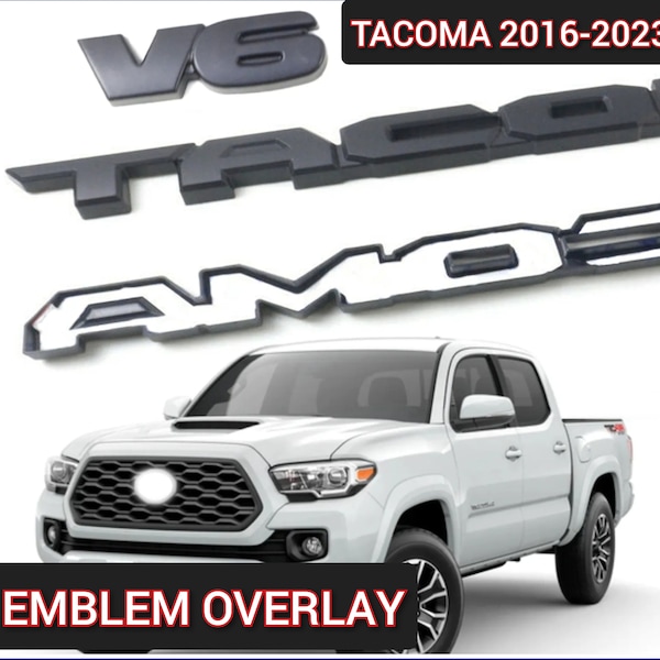 Toyota Blackout Emblem 2023 Etsy