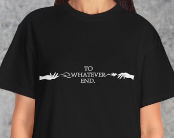 Camiseta del Trono de Cristal: Rowan y Aelin, camiseta de colores cómodos de Corazón de Fuego