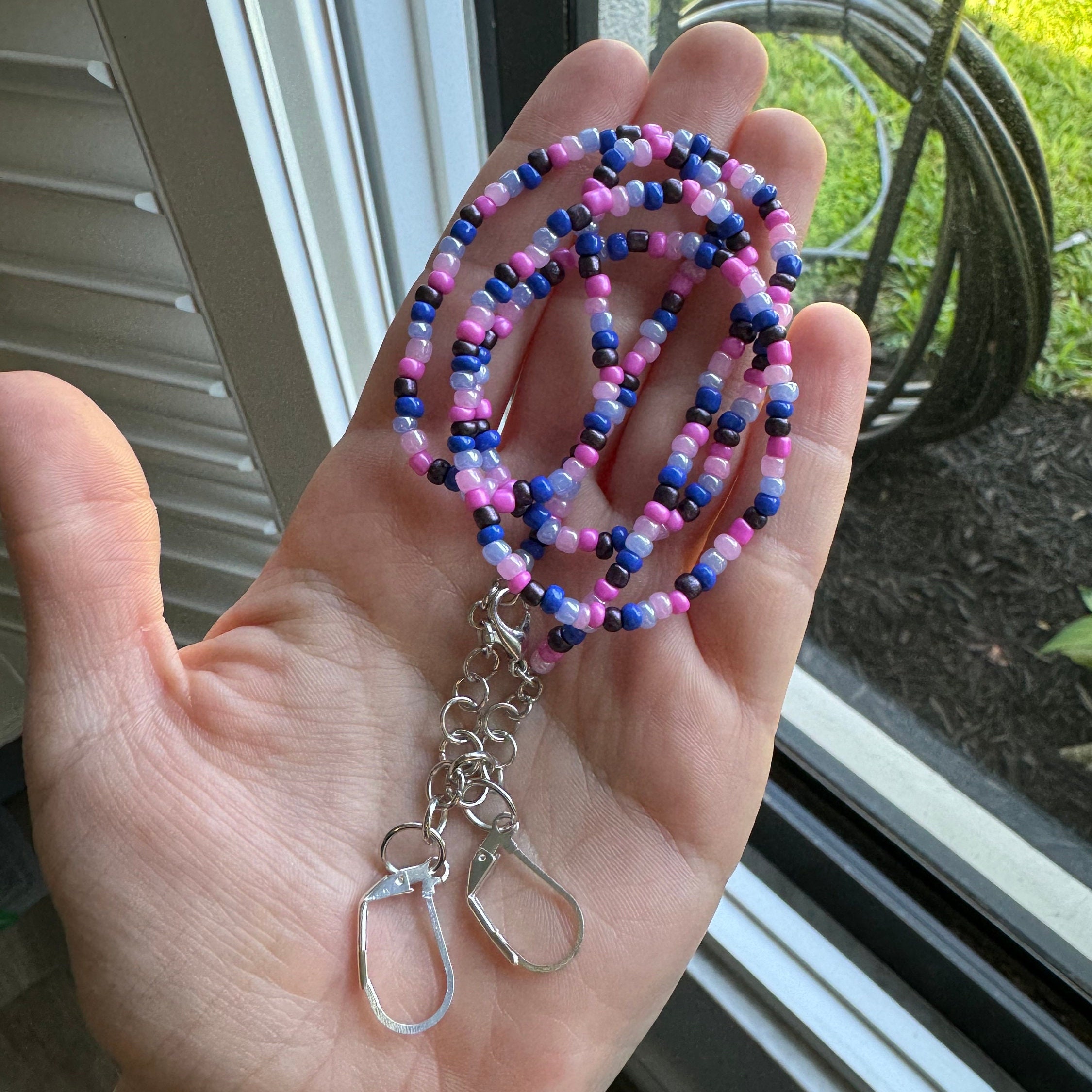 Earplugs Custom Chain Necklace Loop Earplug Clasps/silicone Etsy