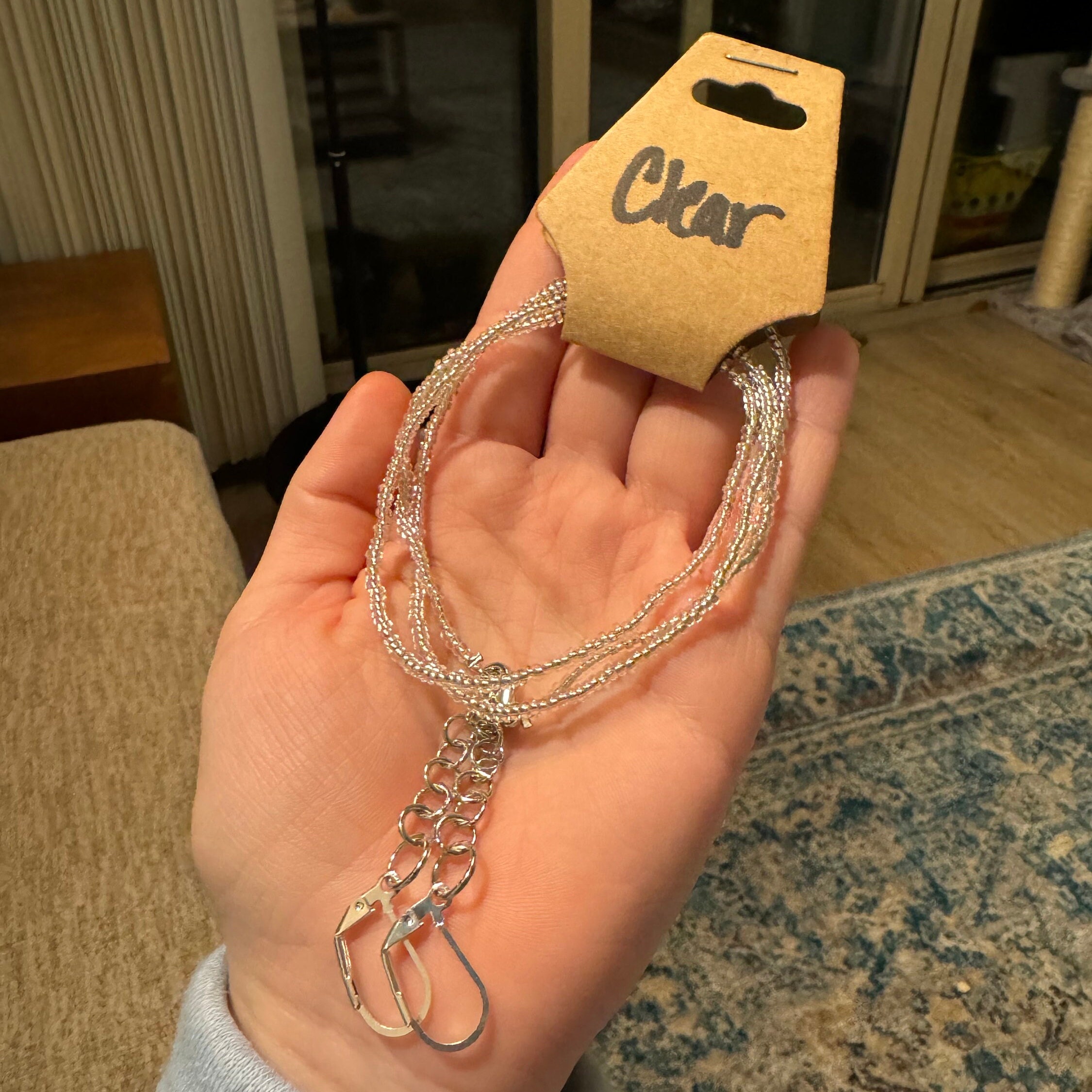 Earplugs Custom Chain Necklace Loop Earplug Clasps/silicone Etsy