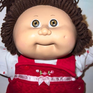 Cabbage Patch Kid Red Dress