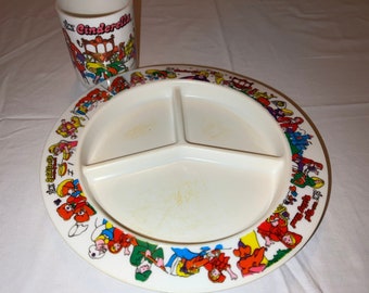 Cinderella story land plate & cup