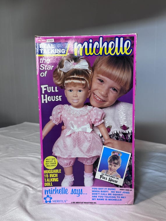 フルハウス　ミシェル　Michelle Talking Doll Full House Michelle Talking Doll - Etsy