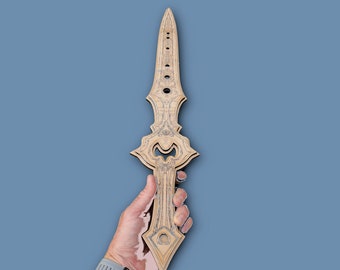 Kids Wooden Infinity Sword - Toy - Vector File (svg, dxf, pdf, png)