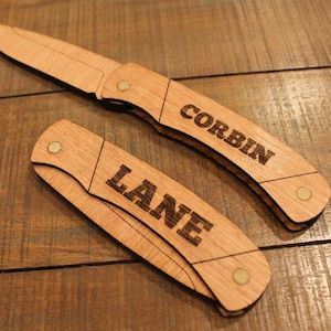 Kids Wooden Pocket Knife - Toy - File Download Only(svg, dxf, pdf, png)