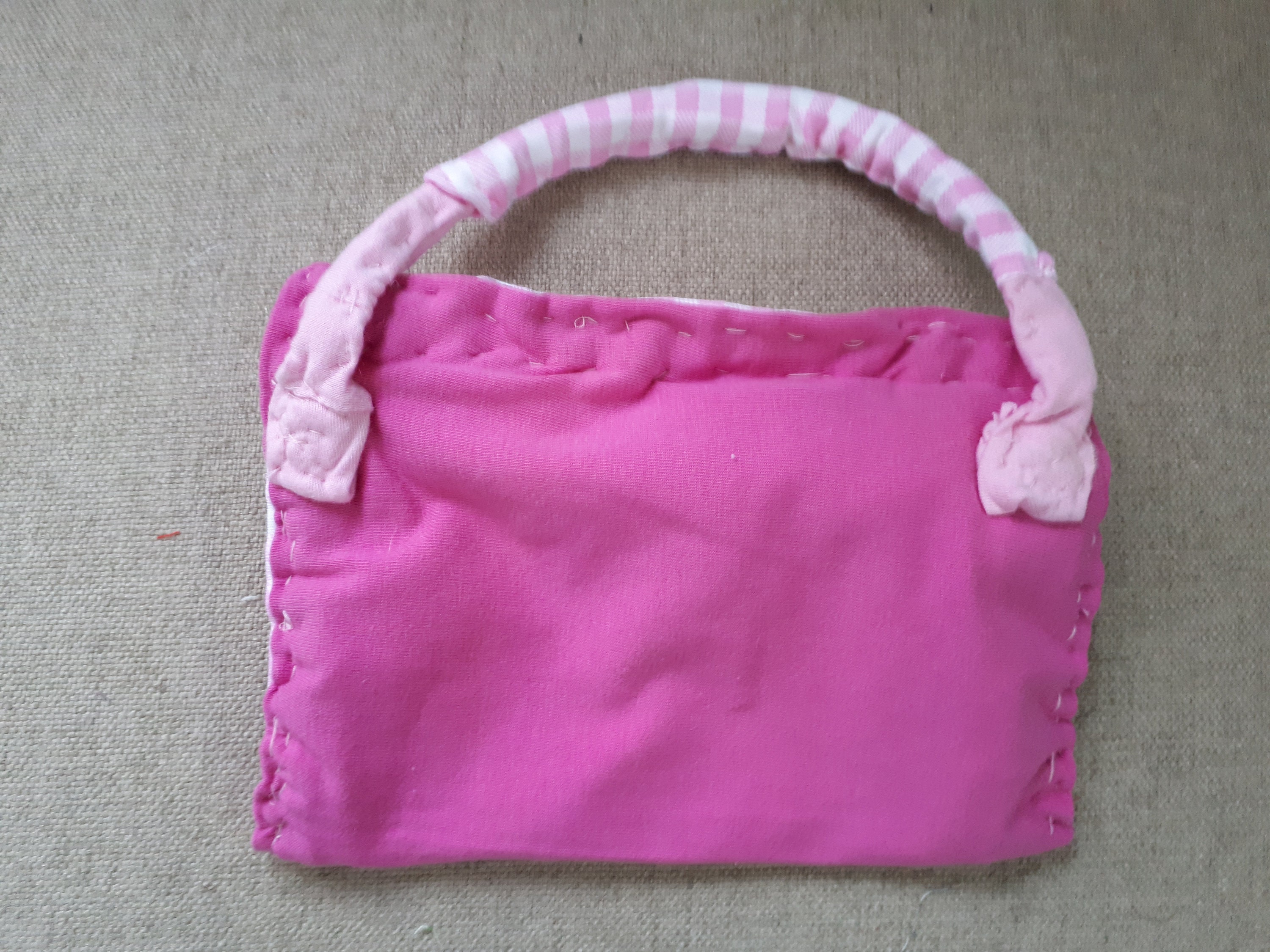 Pink Gingham Handbag Etsy