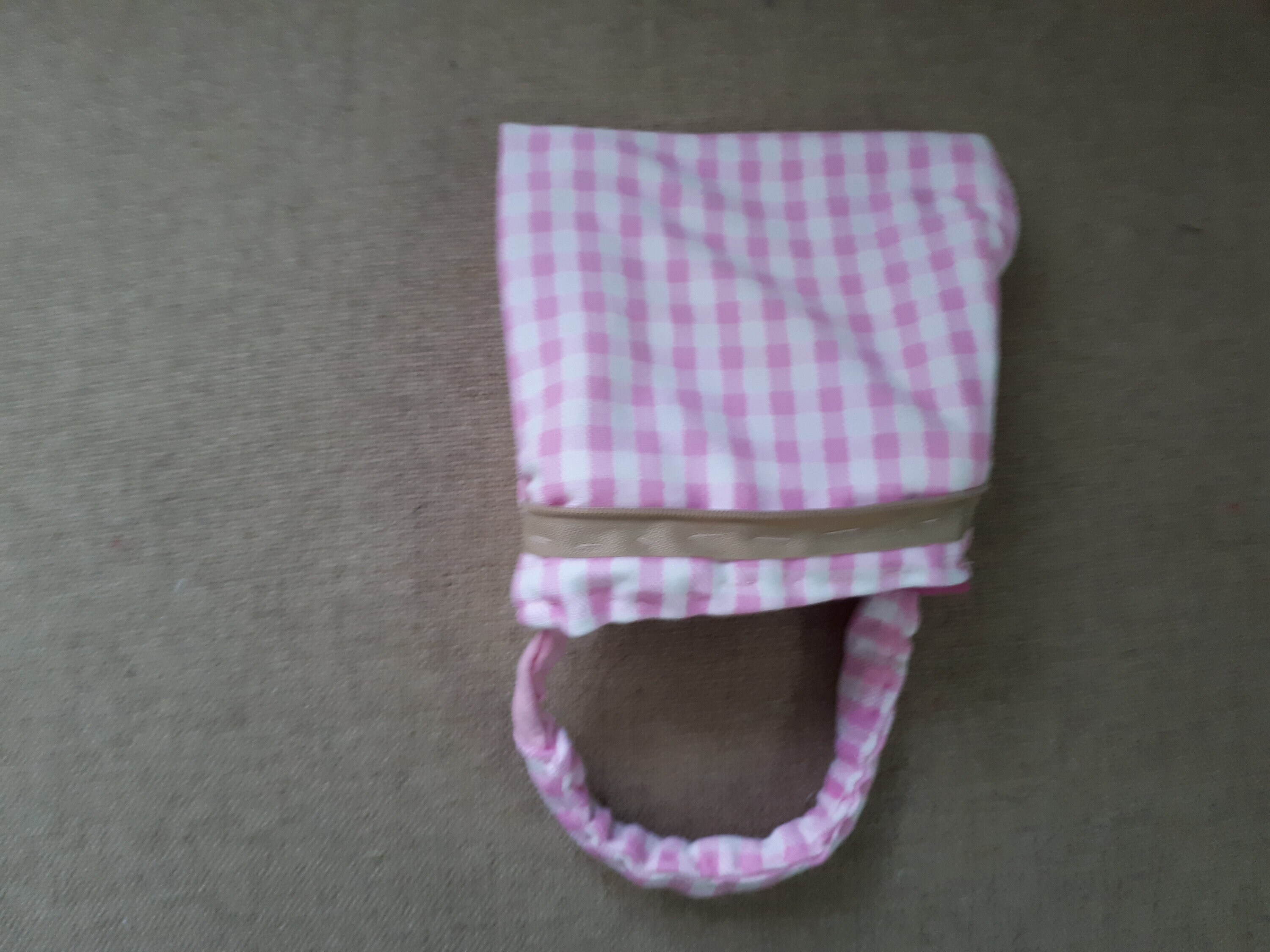 Pink Gingham Handbag Etsy